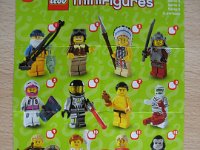 8803: Color: Lime Green<br> minifigures Series 3