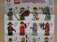 8827: Color: White/Grey<br> minifigures Series 6