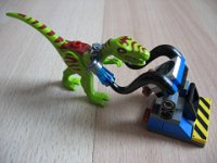 IMG 6376  LEGO Jurassic World + pułapka na Gallimima